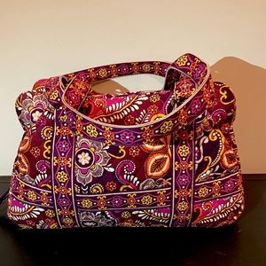 Vera Bradley Safari Sunset Shoulder Bag NWT